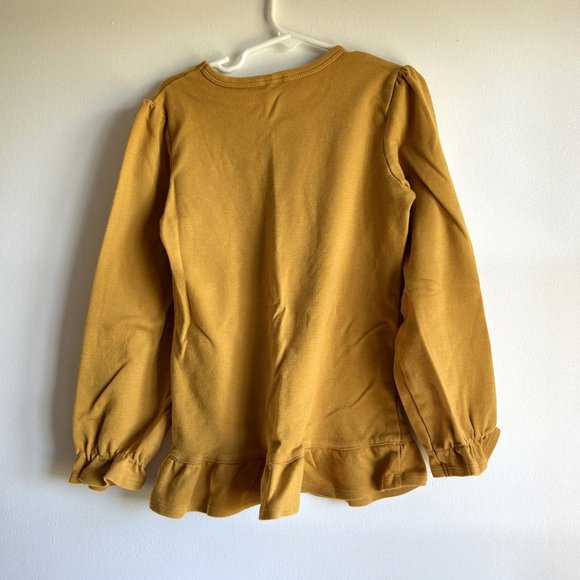 NWOT ARB Blanks size 10 Gold long sleeve shirt - Picture 2 of 3